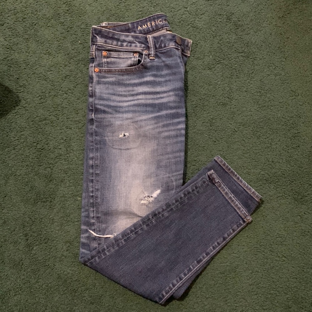 American Eagle Distressed Denim Jeans